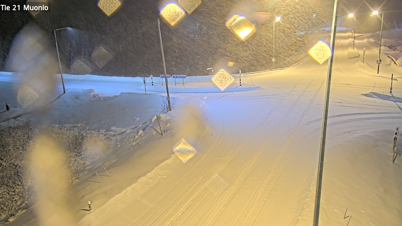 Kelikamerat Kuva Tie 21 Muonio, Muonio, Lappi