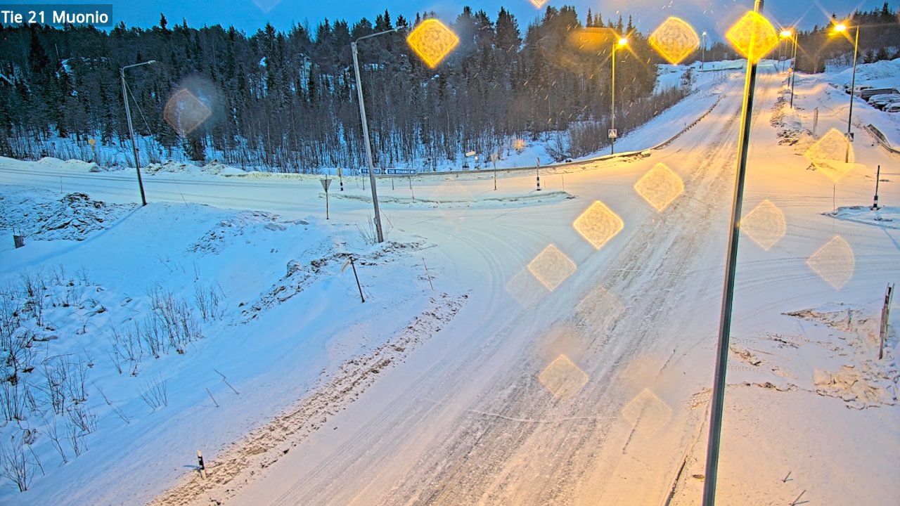 Kelikamerat Kuva Tie 21 Muonio, Muonio, Lappi