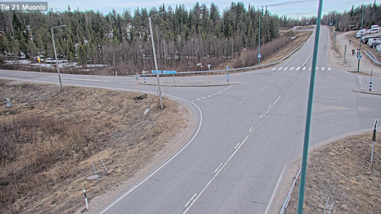 Weather Camera Image Väg 21 Muonio, Muonio, Lappi