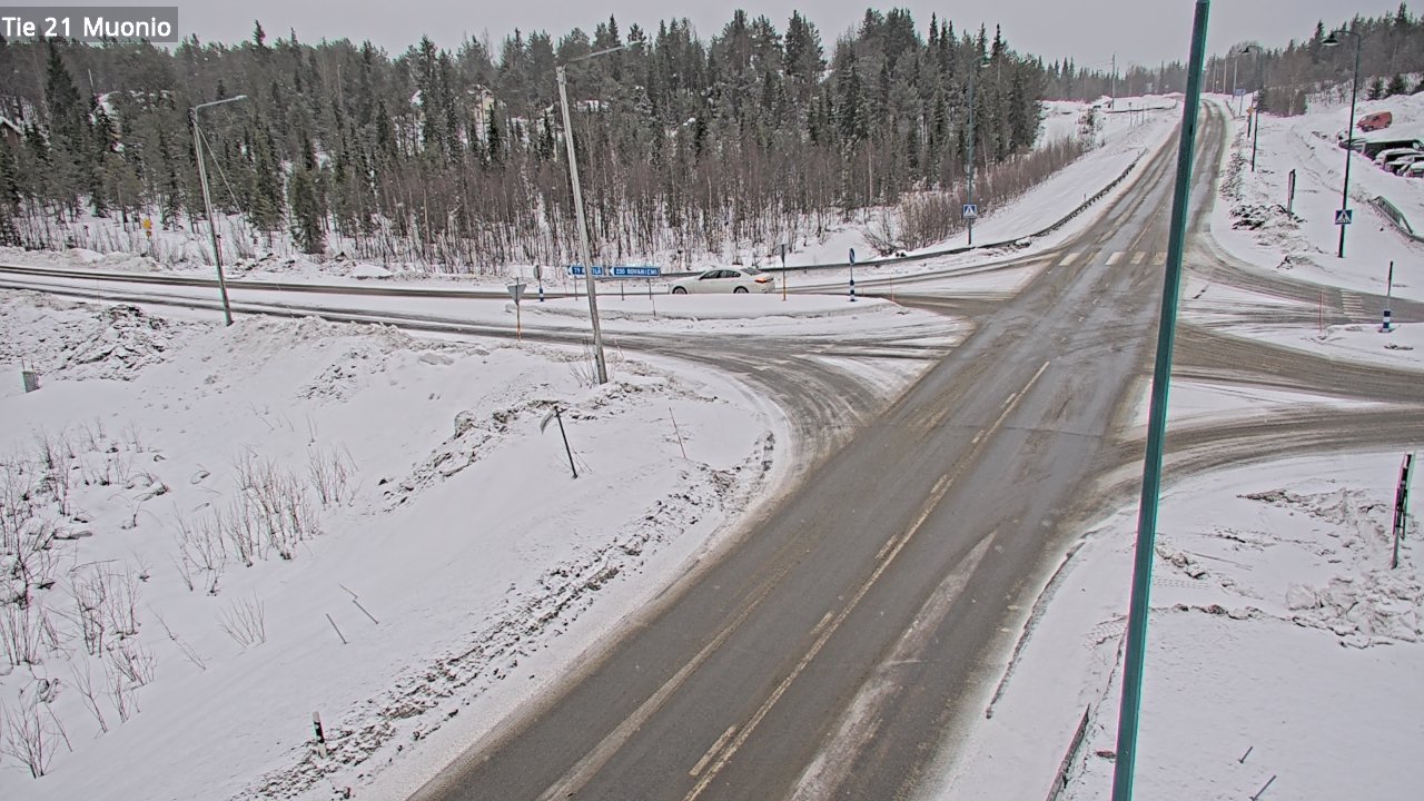 Weather Camera Image Road 21 Muonio, Muonio, Lappi