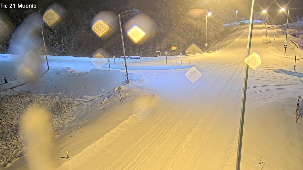 Kelikamerat Kuva Tie 21 Muonio, Muonio, Lappi