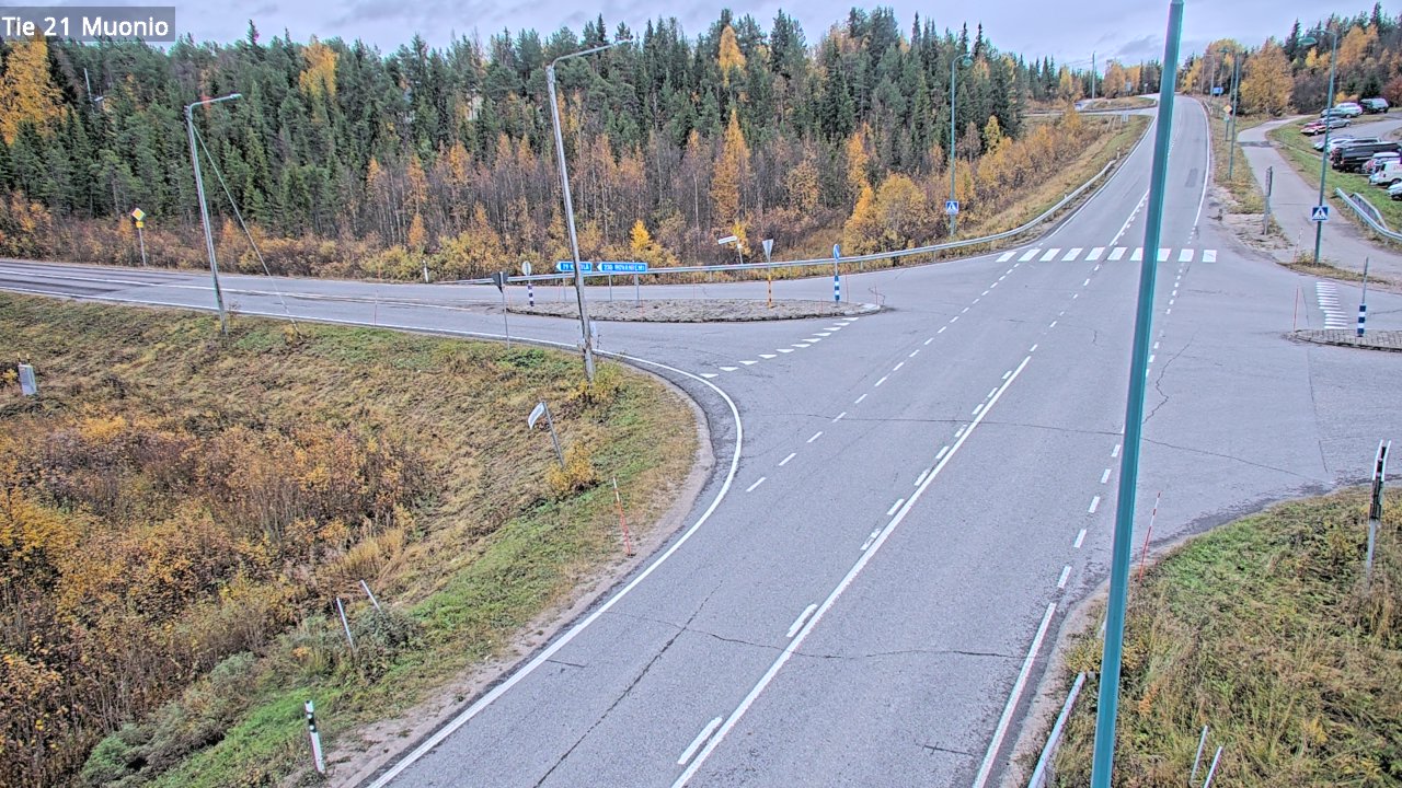 Weather Camera Image Road 21 Muonio, Muonio, Lappi
