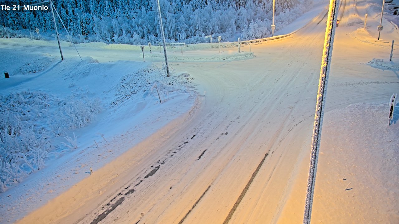 Kelikamerat Kuva Tie 21 Muonio, Muonio, Lappi