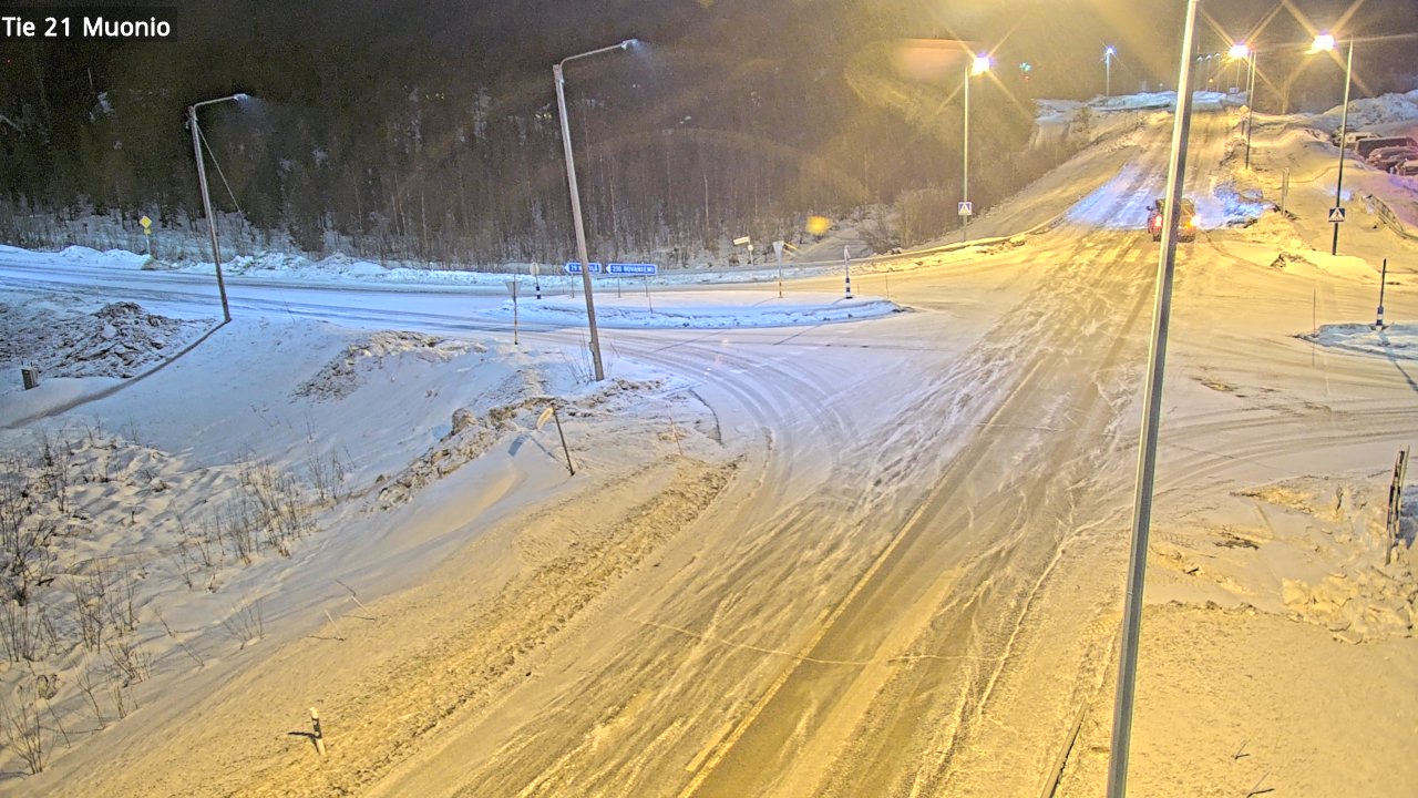 Kelikamerat Kuva Tie 21 Muonio, Muonio, Lappi