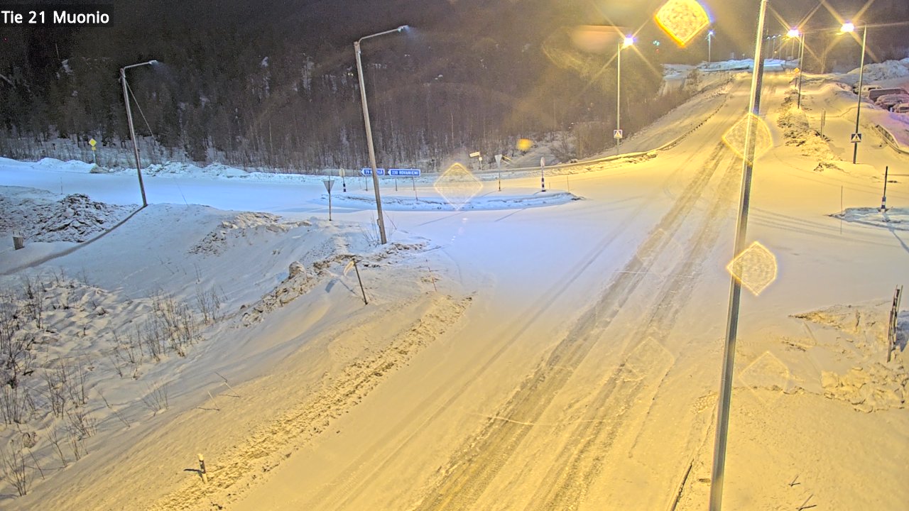 Kelikamerat Kuva Tie 21 Muonio, Muonio, Lappi