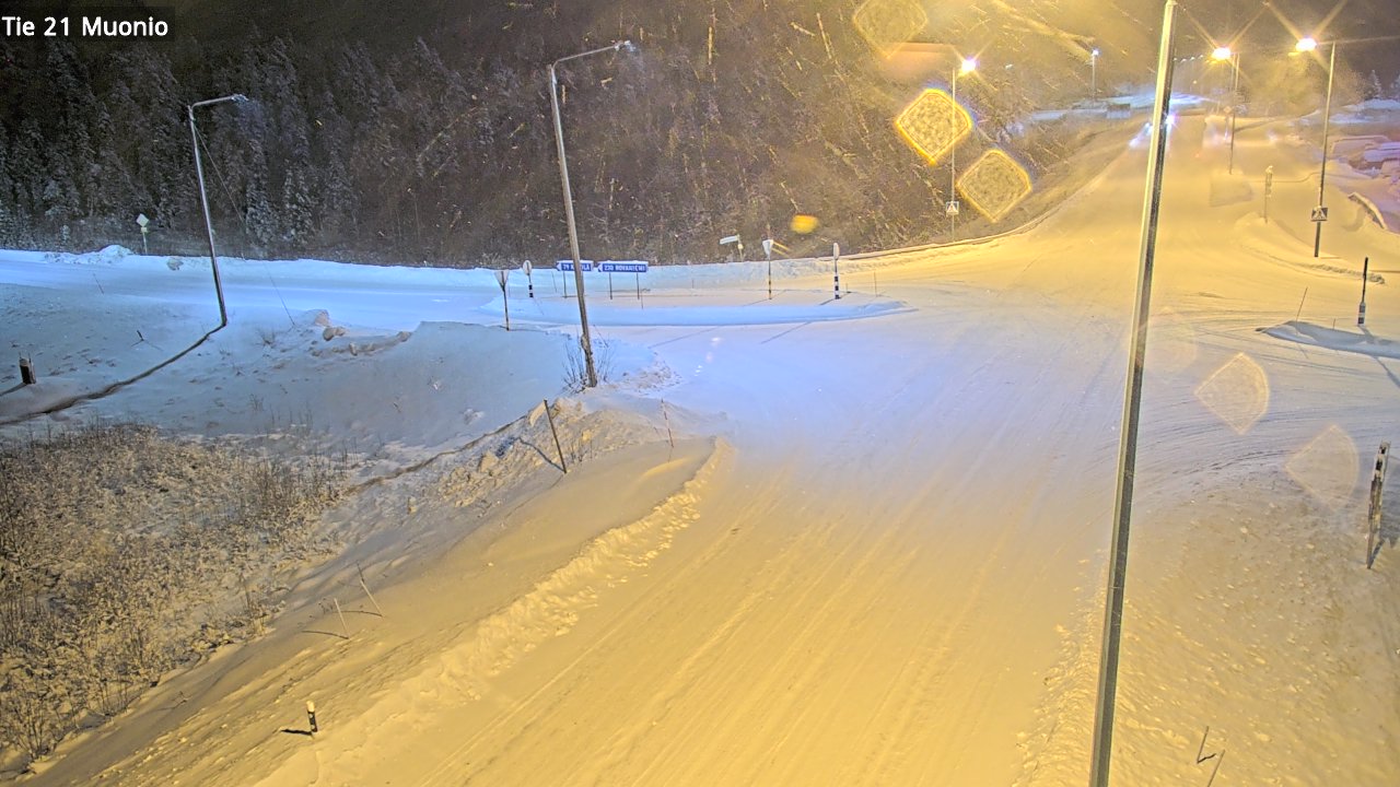 Kelikamerat Kuva Tie 21 Muonio, Muonio, Lappi