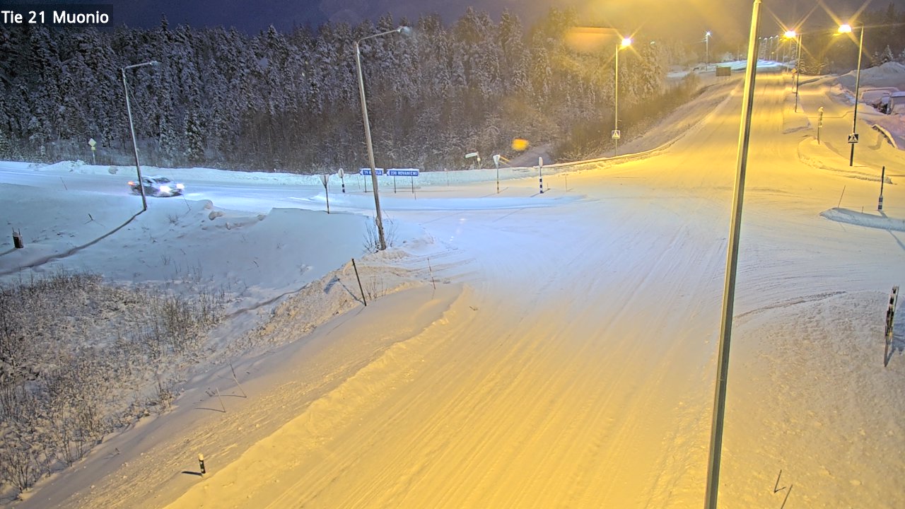 Kelikamerat Kuva Tie 21 Muonio, Muonio, Lappi