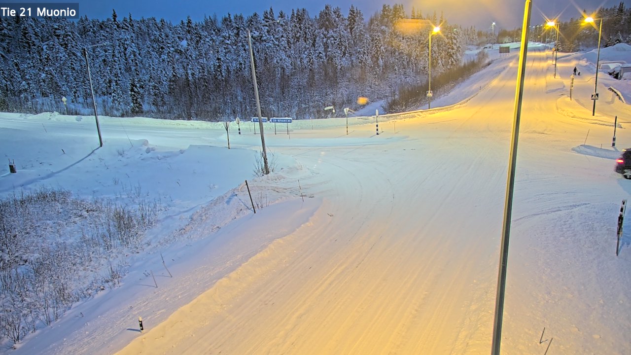 Kelikamerat Kuva Tie 21 Muonio, Muonio, Lappi