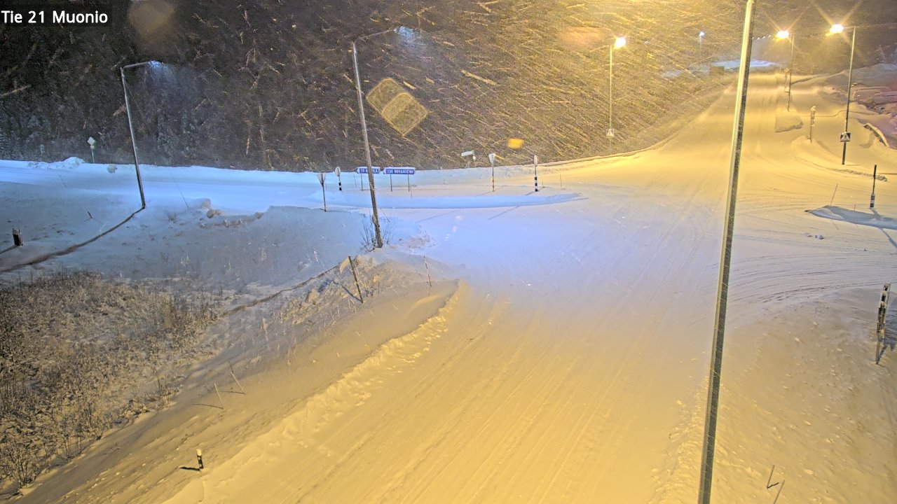 Kelikamerat Kuva Tie 21 Muonio, Muonio, Lappi