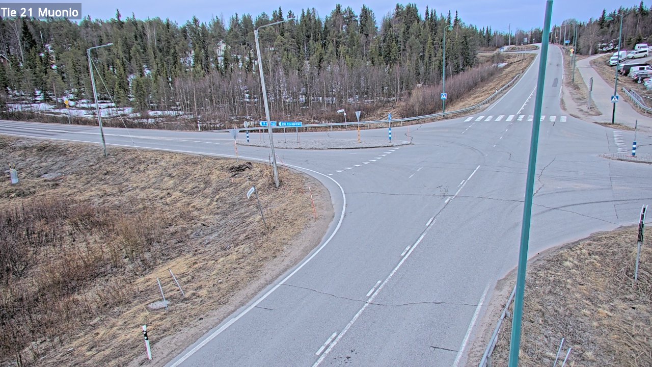 Weather Camera Image Väg 21 Muonio, Muonio, Lappi