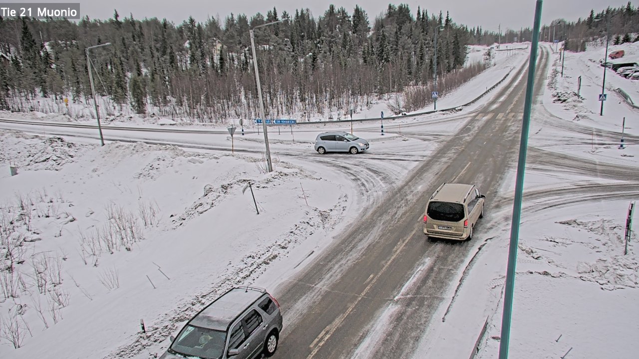 Weather Camera Image Road 21 Muonio, Muonio, Lappi