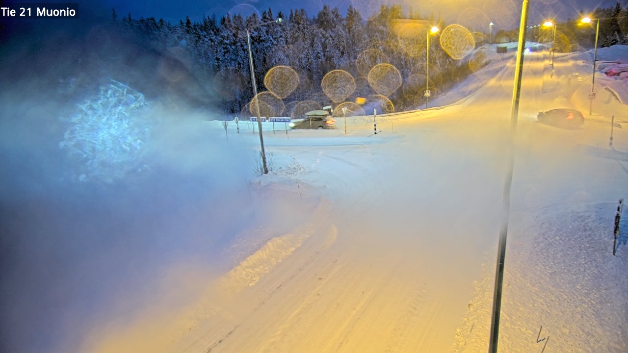 Kelikamerat Kuva Tie 21 Muonio, Muonio, Lappi
