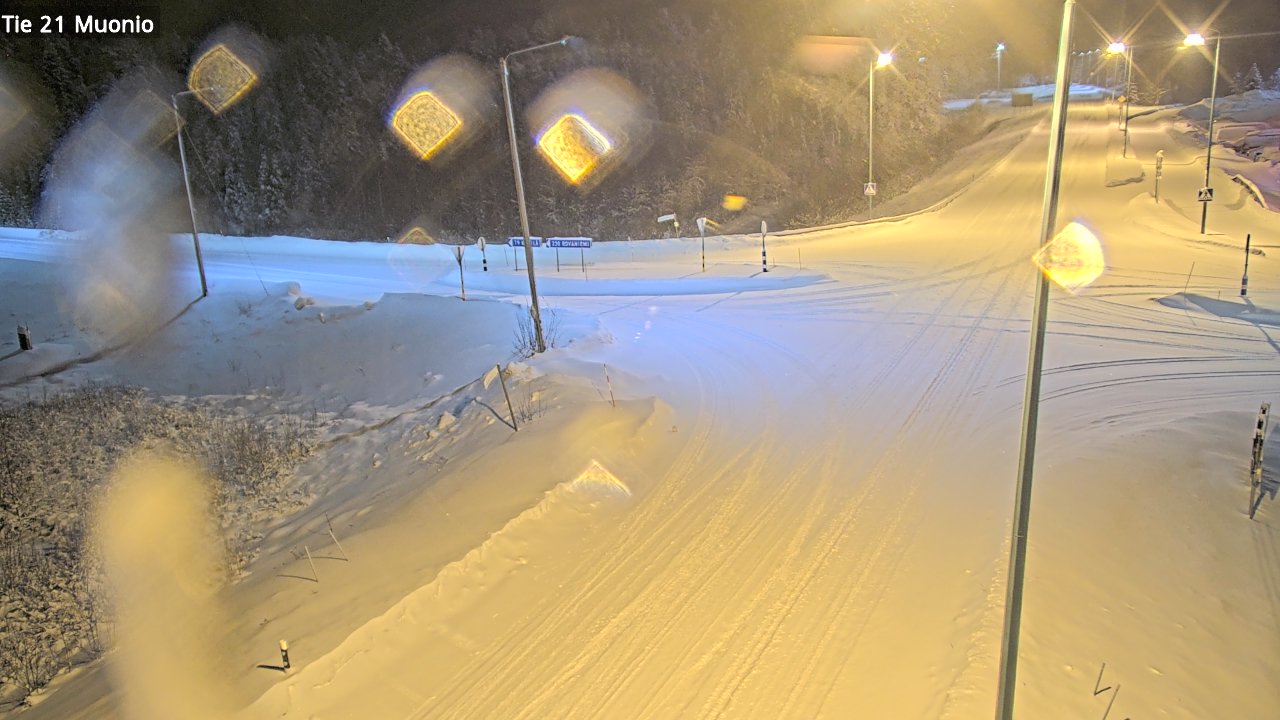 Kelikamerat Kuva Tie 21 Muonio, Muonio, Lappi