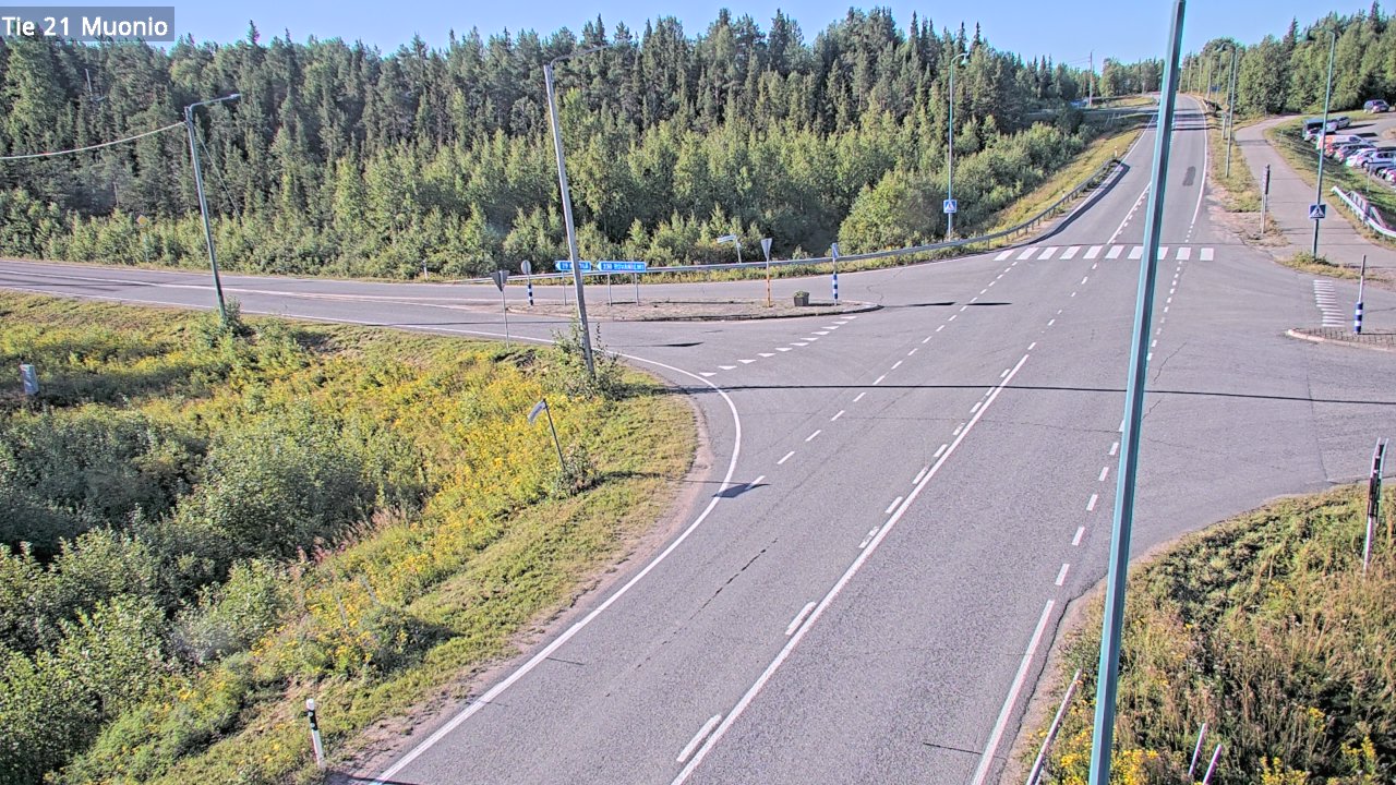 Weather Camera Image Road 21 Muonio, Muonio, Lappi