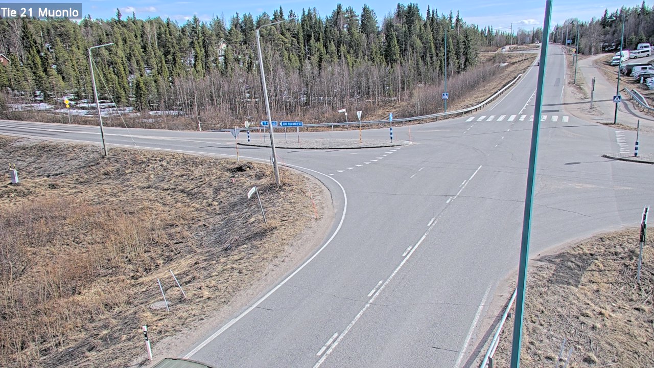 Weather Camera Image Väg 21 Muonio, Muonio, Lappi
