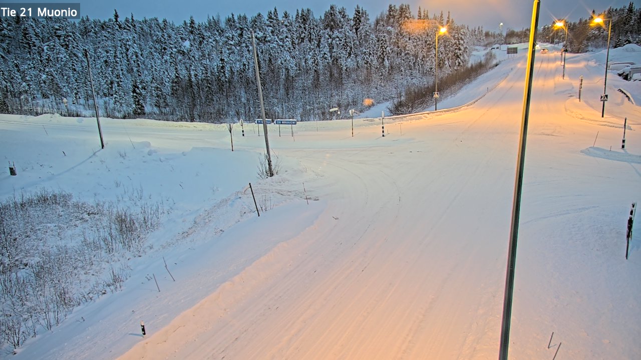 Kelikamerat Kuva Tie 21 Muonio, Muonio, Lappi