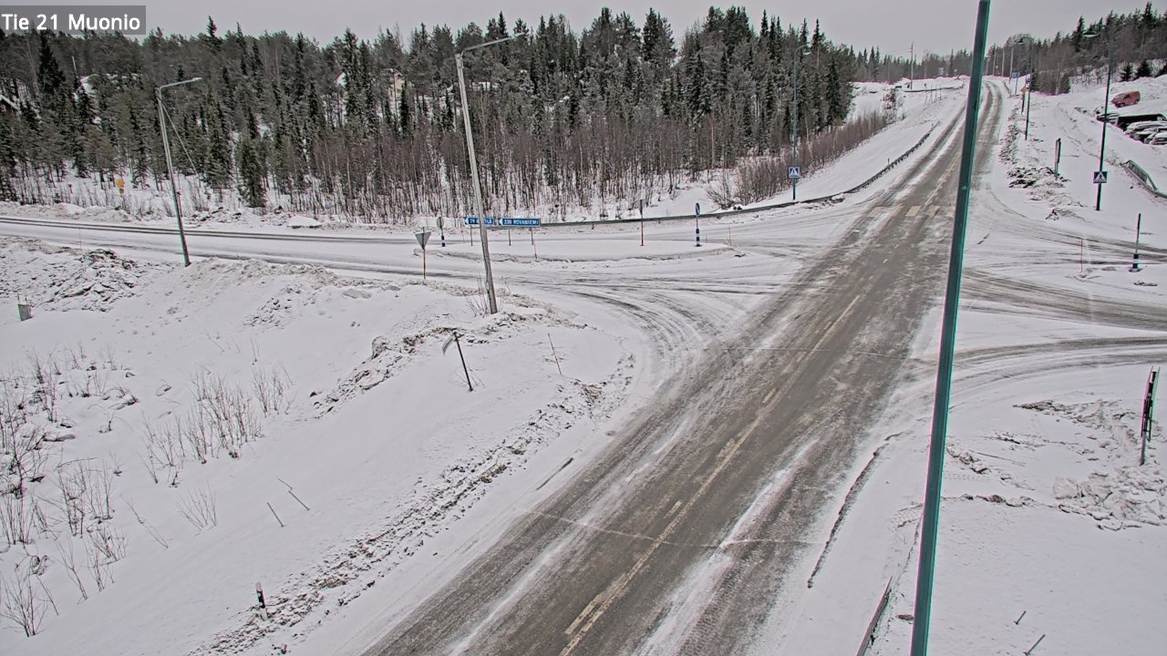 Weather Camera Image Road 21 Muonio, Muonio, Lappi