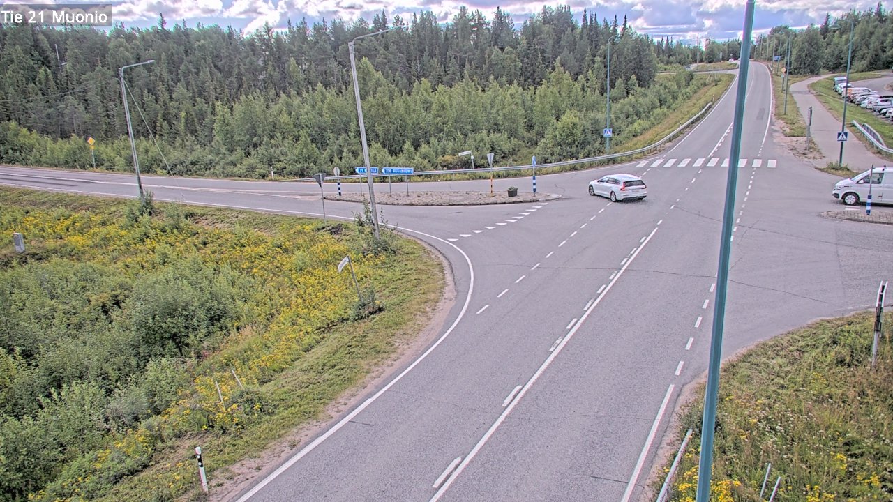 Weather Camera Image Väg 21 Muonio, Muonio, Lappi