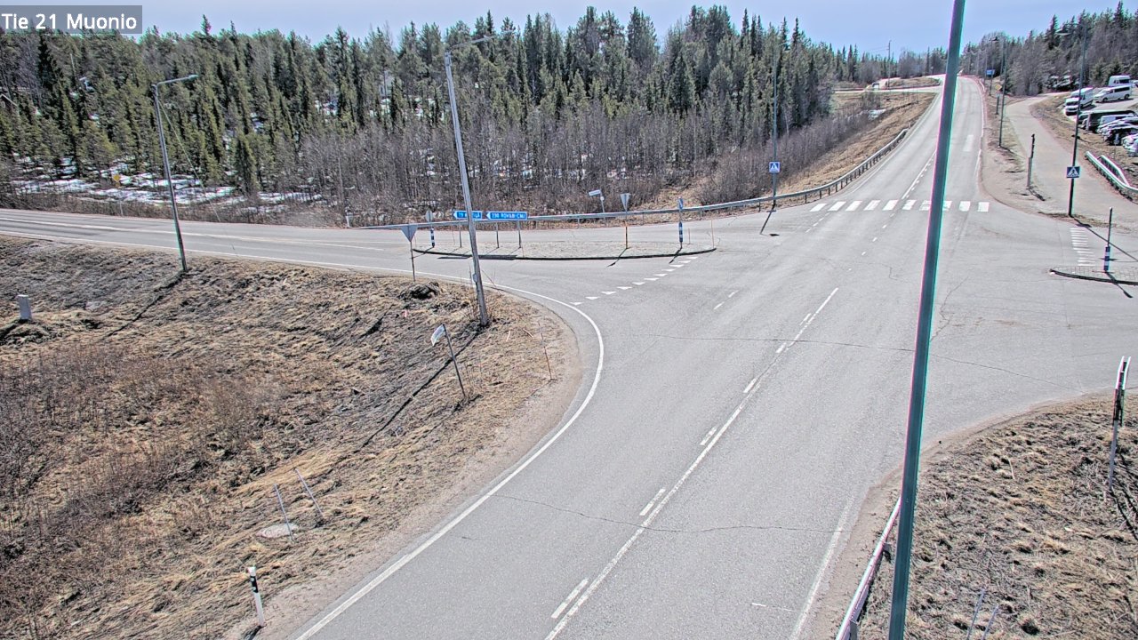 Weather Camera Image Väg 21 Muonio, Muonio, Lappi