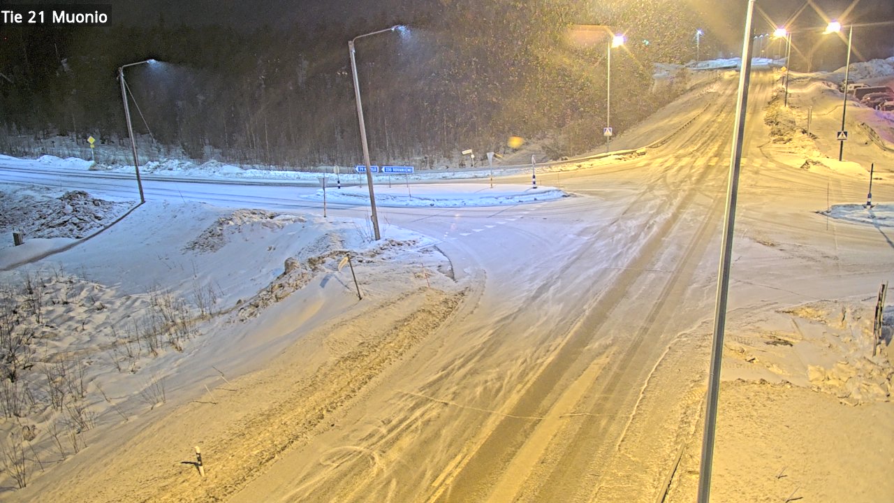 Kelikamerat Kuva Tie 21 Muonio, Muonio, Lappi