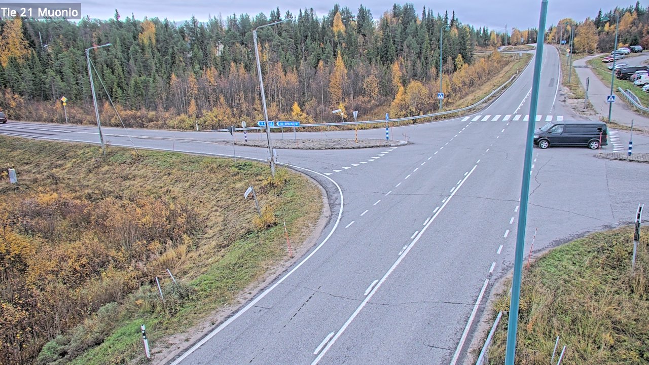 Weather Camera Image Road 21 Muonio, Muonio, Lappi