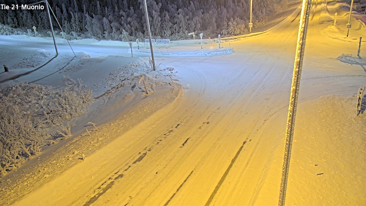 Kelikamerat Kuva Tie 21 Muonio, Muonio, Lappi
