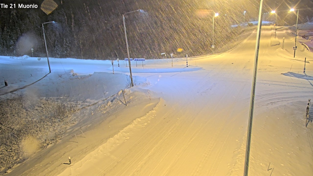 Kelikamerat Kuva Tie 21 Muonio, Muonio, Lappi