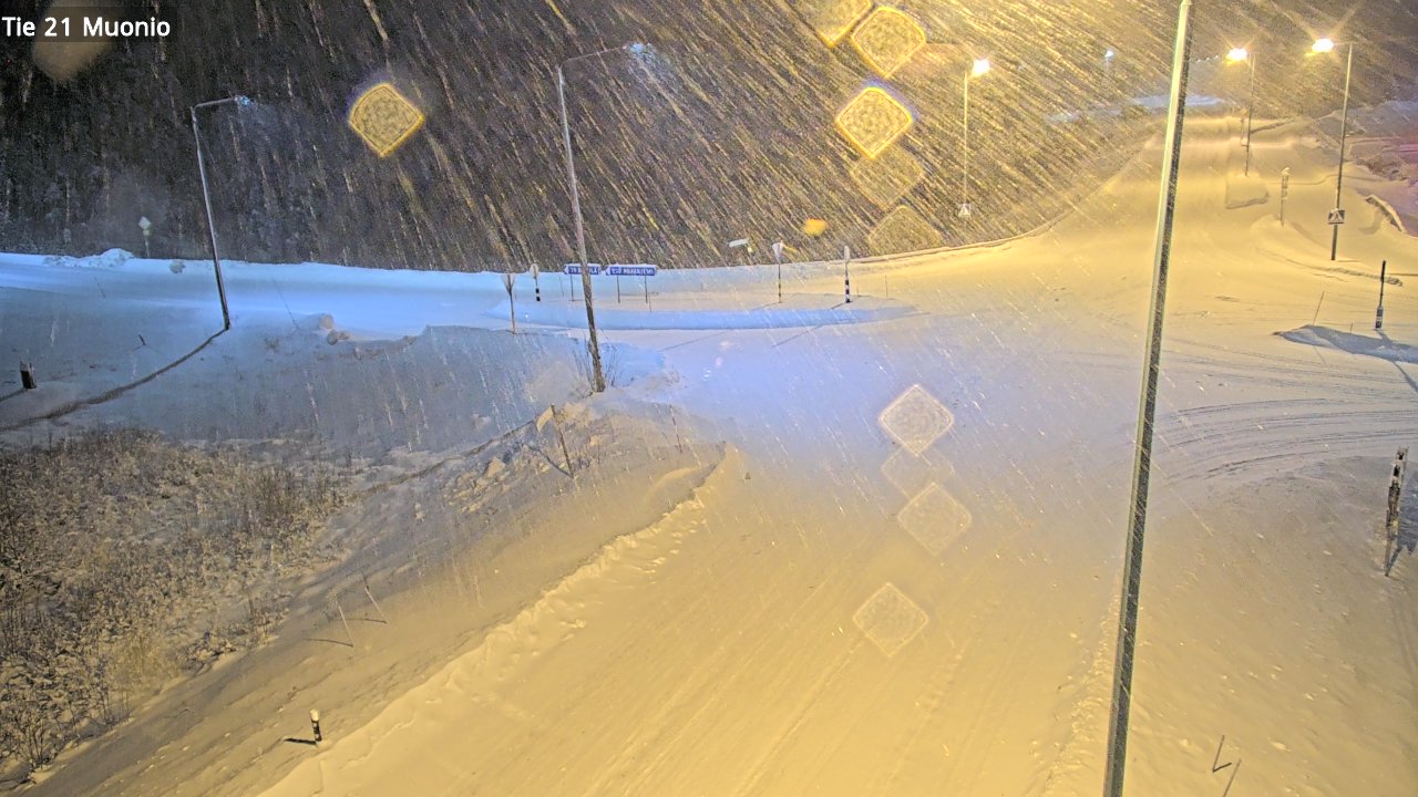 Kelikamerat Kuva Tie 21 Muonio, Muonio, Lappi