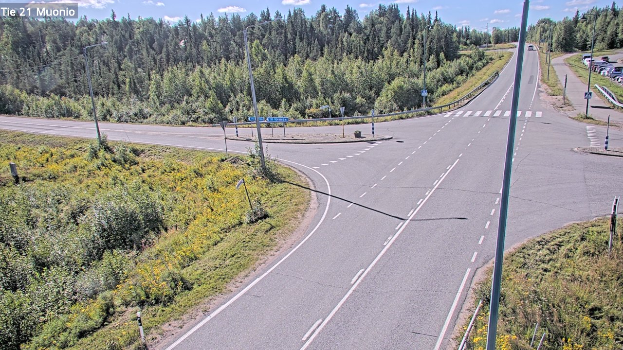 Weather Camera Image Väg 21 Muonio, Muonio, Lappi