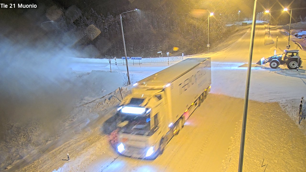 Kelikamerat Kuva Tie 21 Muonio, Muonio, Lappi