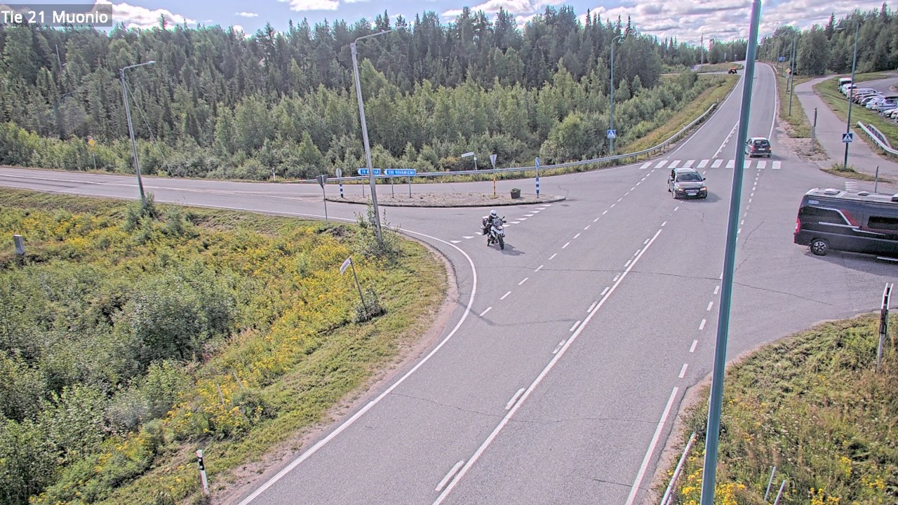 Weather Camera Image Väg 21 Muonio, Muonio, Lappi