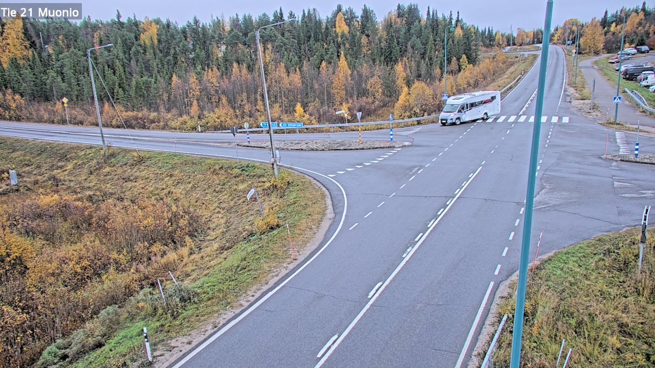 Weather Camera Image Road 21 Muonio, Muonio, Lappi