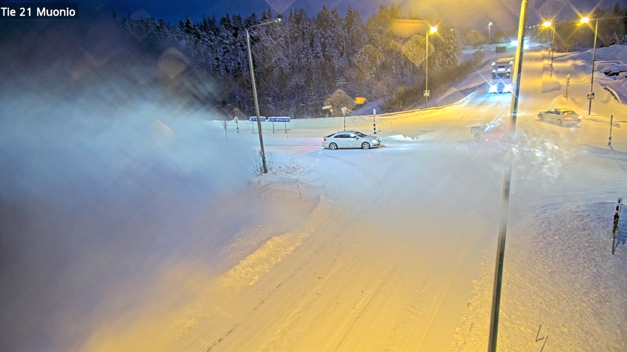 Kelikamerat Kuva Tie 21 Muonio, Muonio, Lappi