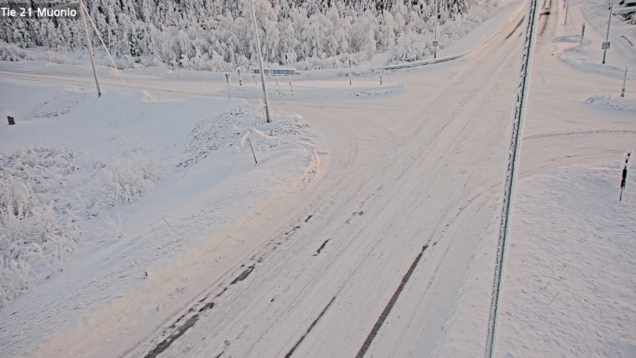 Kelikamerat Kuva Tie 21 Muonio, Muonio, Lappi