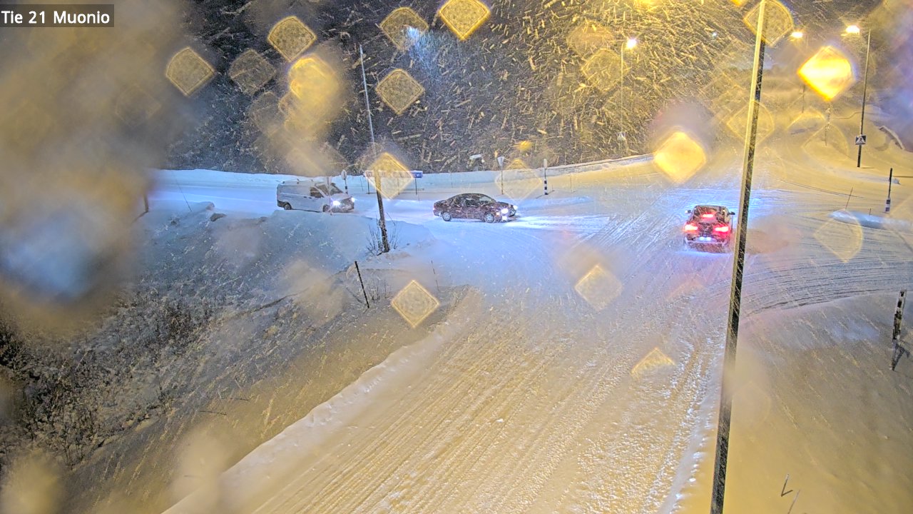 Weather Camera Image Väg 21 Muonio, Muonio, Lappi