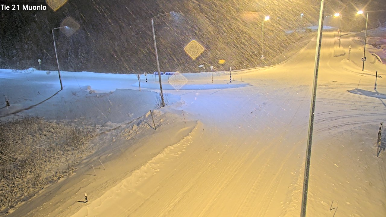 Kelikamerat Kuva Tie 21 Muonio, Muonio, Lappi