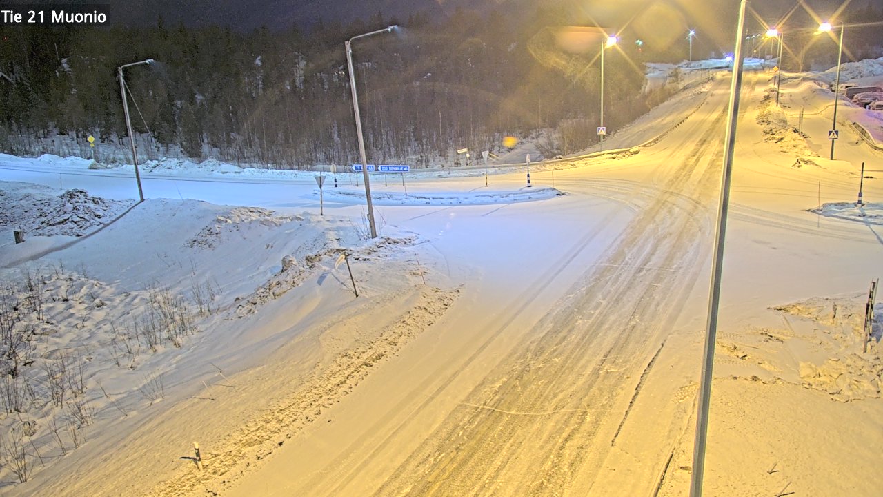 Kelikamerat Kuva Tie 21 Muonio, Muonio, Lappi