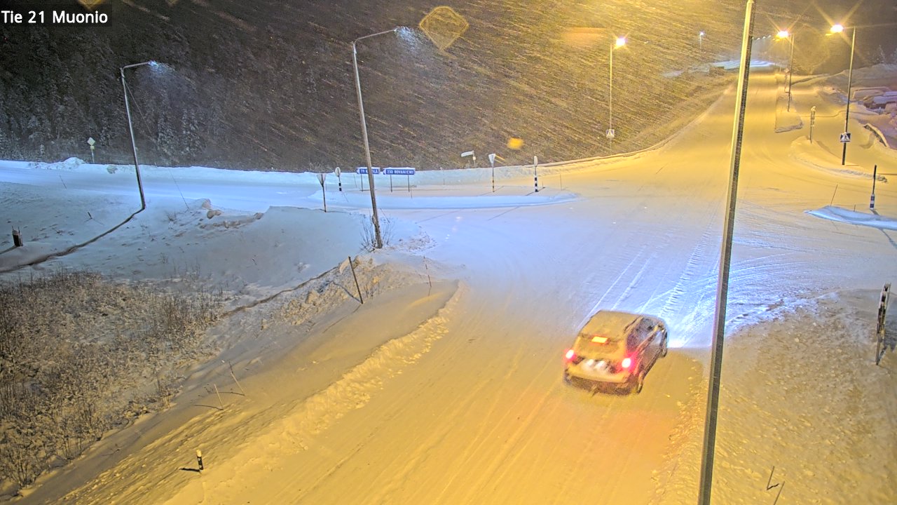 Kelikamerat Kuva Tie 21 Muonio, Muonio, Lappi