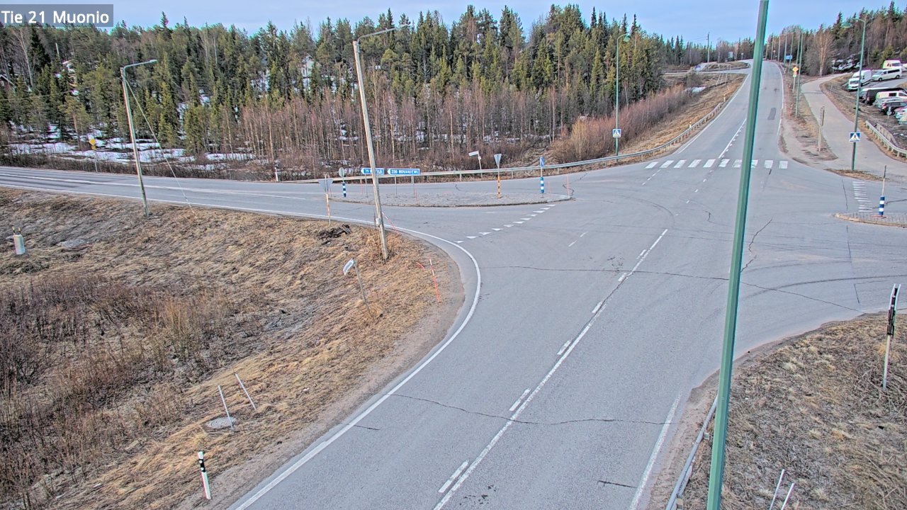 Weather Camera Image Väg 21 Muonio, Muonio, Lappi
