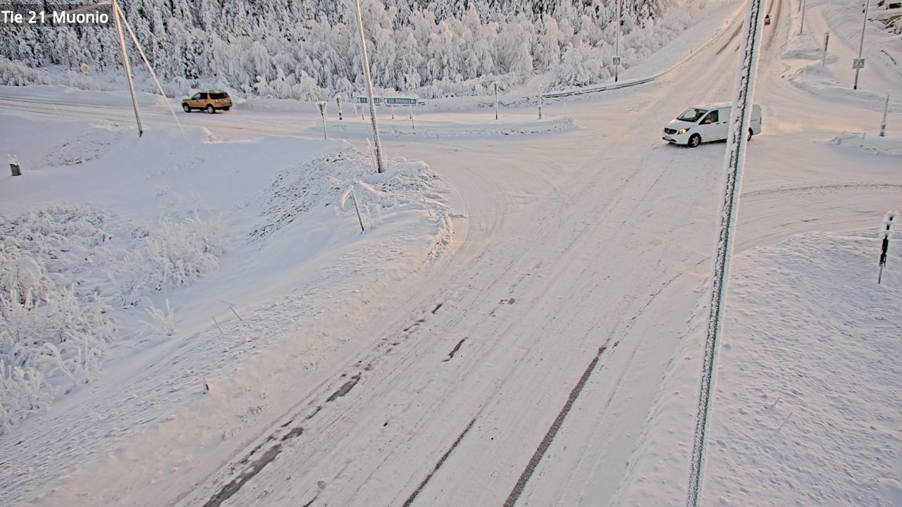 Kelikamerat Kuva Tie 21 Muonio, Muonio, Lappi