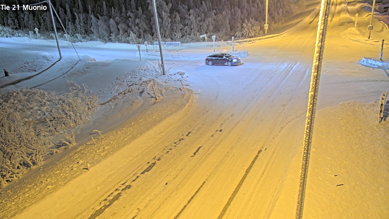 Kelikamerat Kuva Tie 21 Muonio, Muonio, Lappi