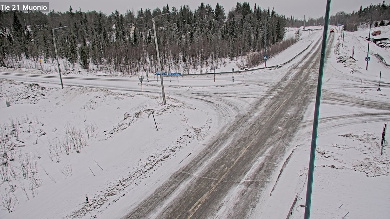 Weather Camera Image Road 21 Muonio, Muonio, Lappi