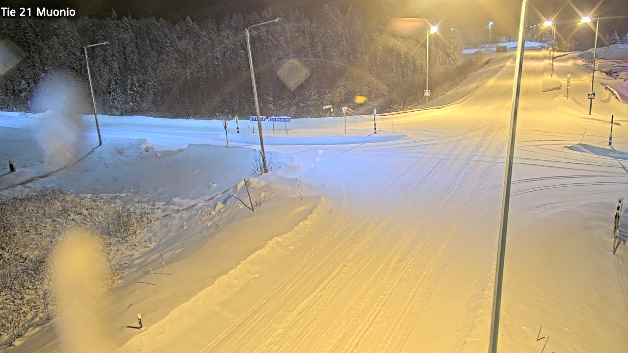 Kelikamerat Kuva Tie 21 Muonio, Muonio, Lappi