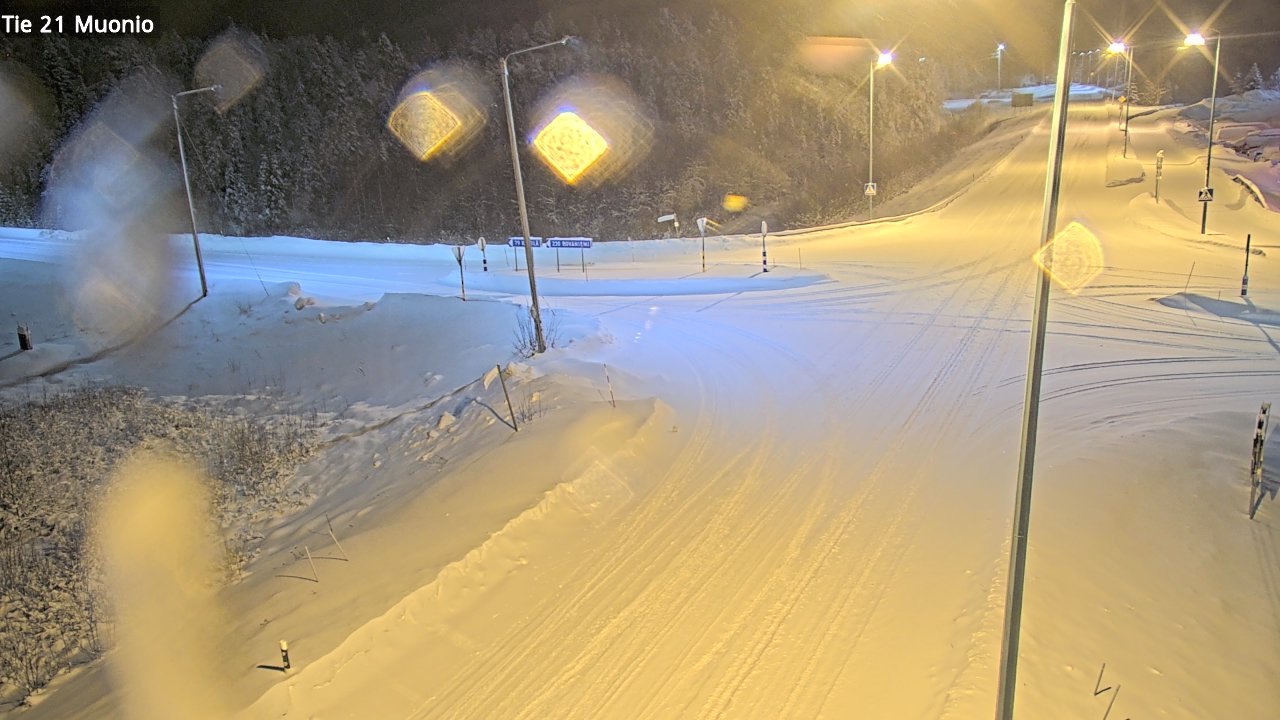 Kelikamerat Kuva Tie 21 Muonio, Muonio, Lappi