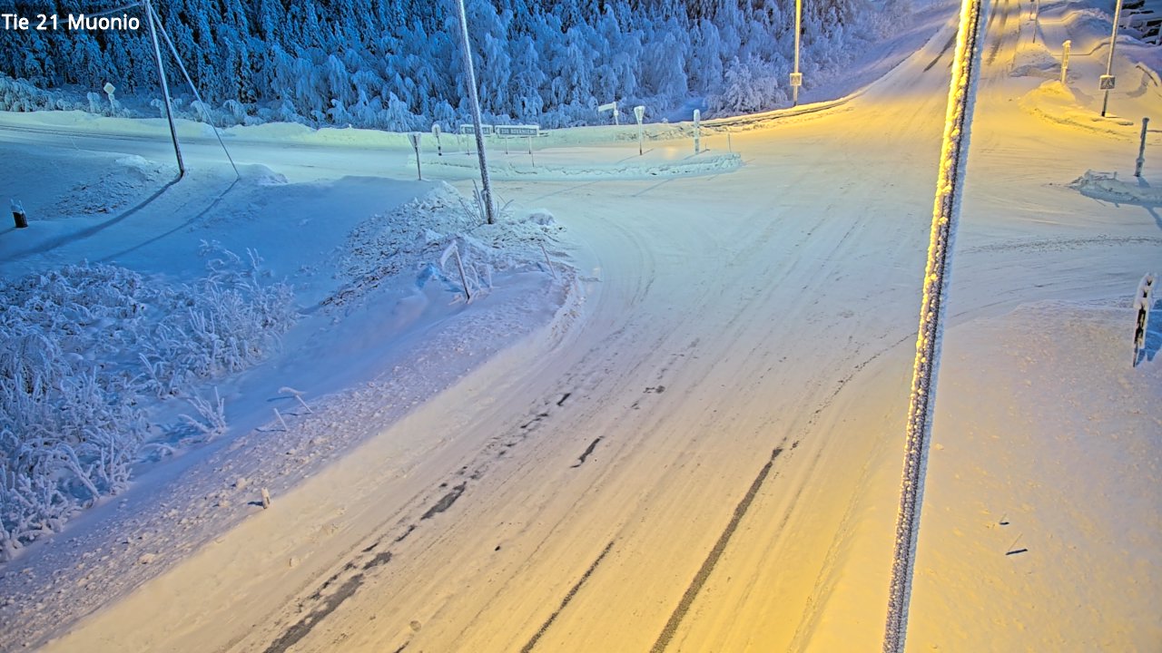 Kelikamerat Kuva Tie 21 Muonio, Muonio, Lappi