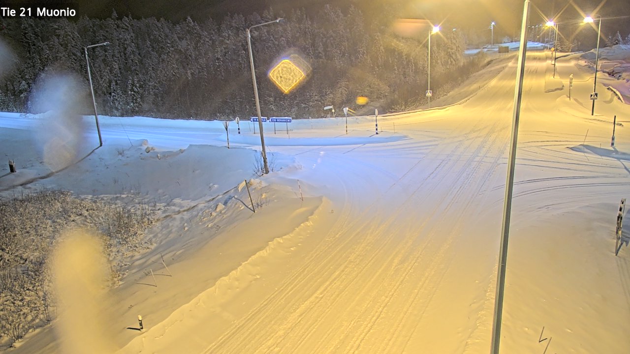 Kelikamerat Kuva Tie 21 Muonio, Muonio, Lappi