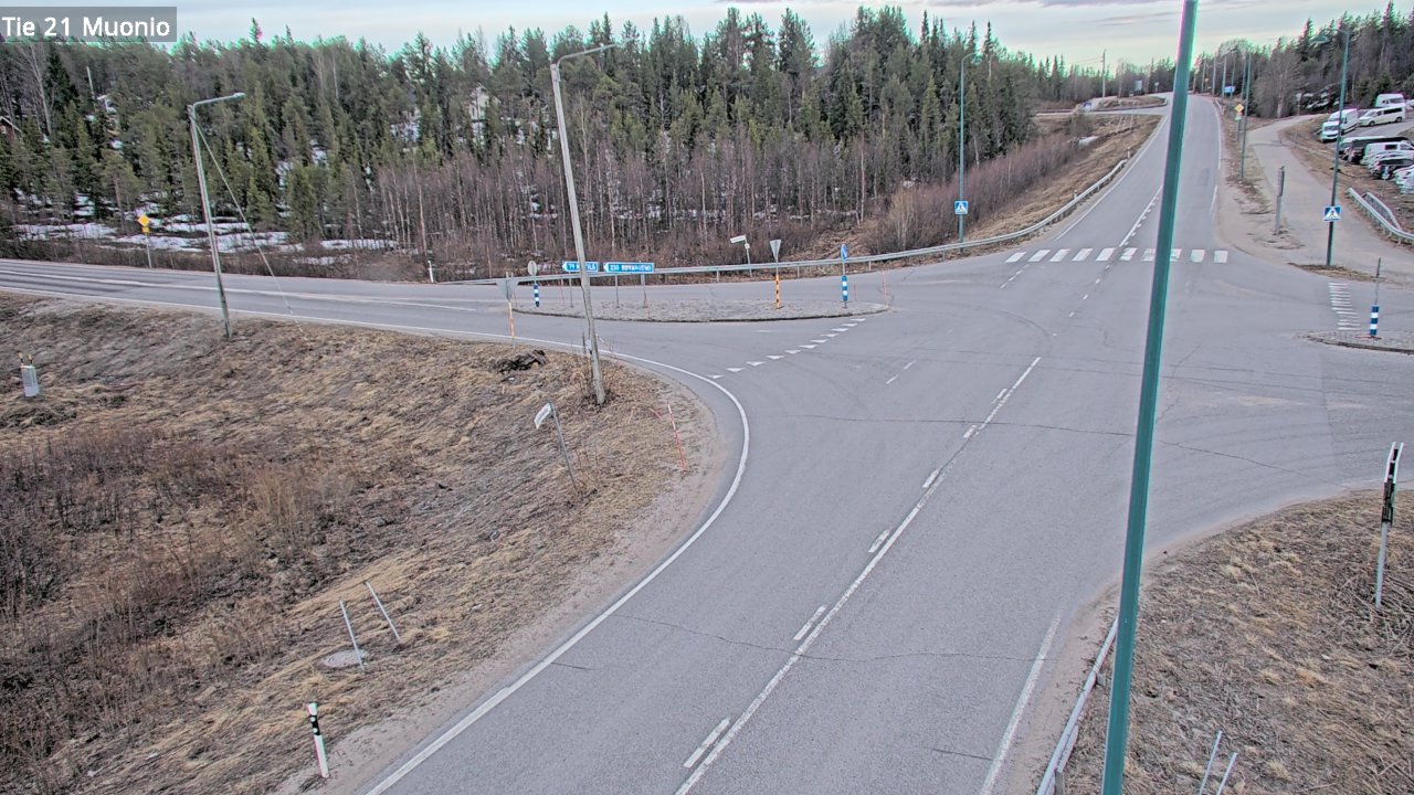 Weather Camera Image Väg 21 Muonio, Muonio, Lappi