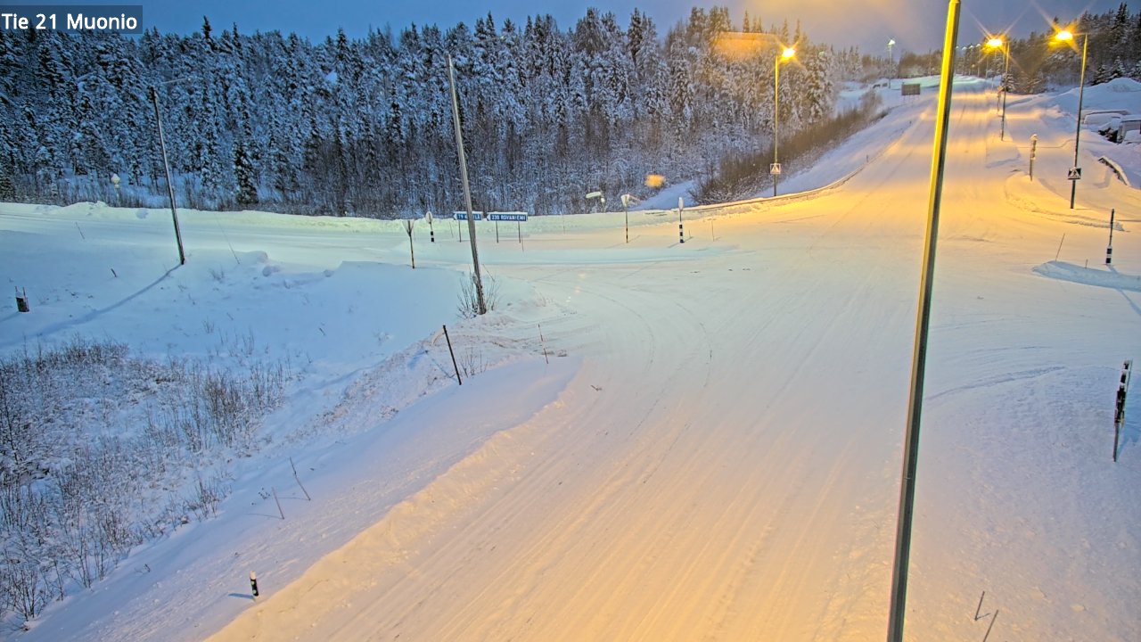 Kelikamerat Kuva Tie 21 Muonio, Muonio, Lappi