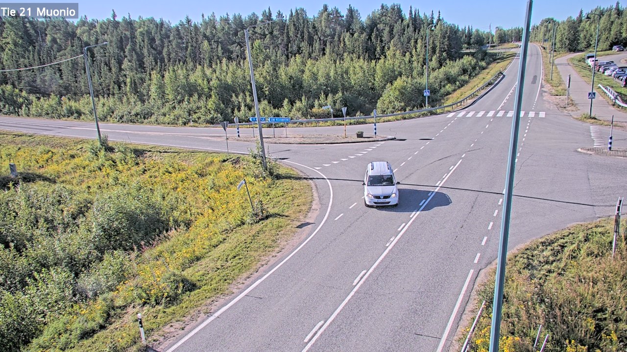 Weather Camera Image Väg 21 Muonio, Muonio, Lappi