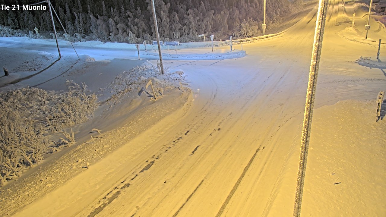 Kelikamerat Kuva Tie 21 Muonio, Muonio, Lappi